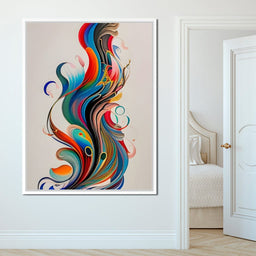 Colorful Contemporary Art 053 - Johanjjf - NicheCanvas