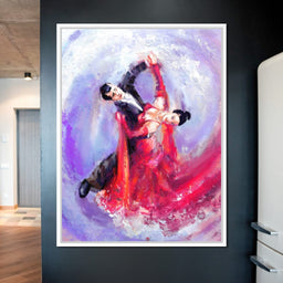 Ballroom Dancers - NicheCanvas