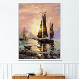 Spanish Sailing Boats - NicheCanvas