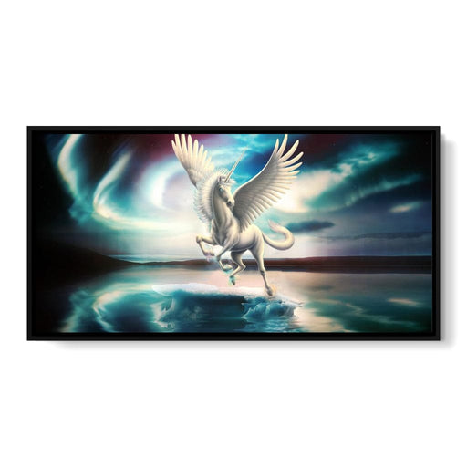 Northern Light Unicorn Canvas Print