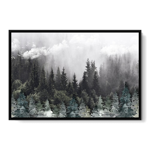 Foggy Forest Canvas Print