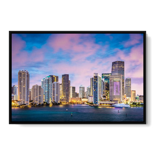 Downtown Miami Canvas Print