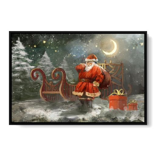 Christmas Night Canvas Print