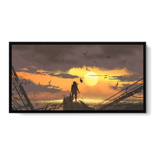 Ruins of Agony Canvas Print