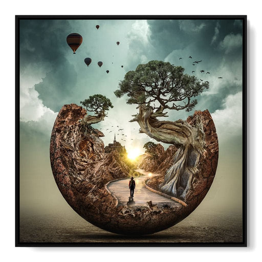 Sunrise Road - FNDesign Canvas Print