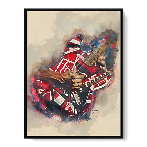 Eddie Van Halen's Electric Guitar - Abraham Szomor Canvas Print