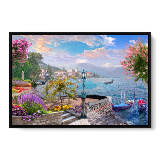 Garden Pier Canvas Print