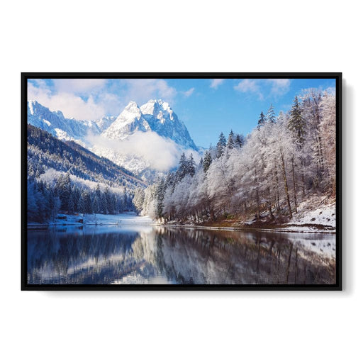 Winter in the Rockies Canvas Print