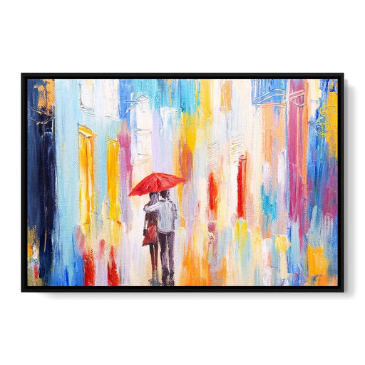 Romantic Rain Canvas Print