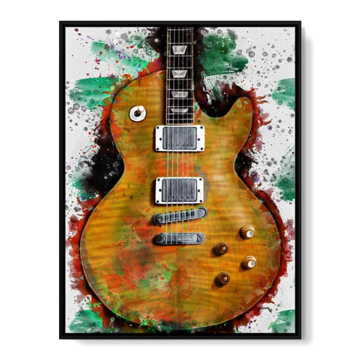 Gary Moore's & Peter Green's Guitar - Abraham Szomor Canvas Print