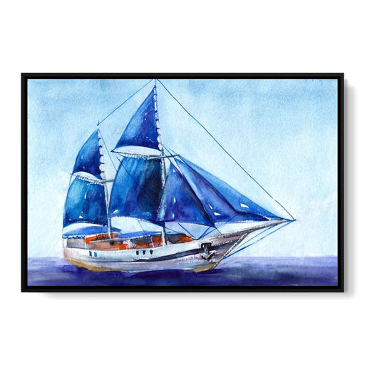 Blue Sails Canvas Print