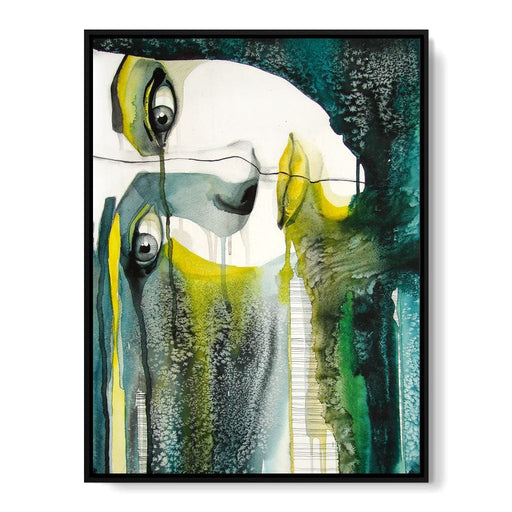 Fading Face Canvas Print