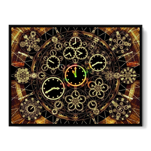 Circles of Time Canvas Print