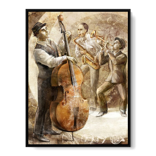 Jazz Band Canvas Print