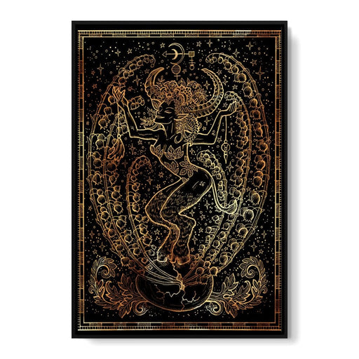 Zodiac sign Taurus Canvas Print