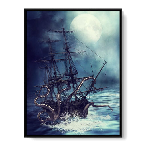 The Kraken Canvas Print