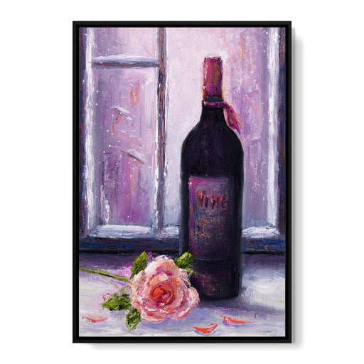 Wine & Roses Canvas Print