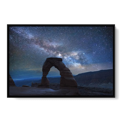 Arch Under the Milky Way Canvas Print