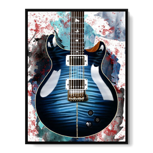 Santana's Electric Guitar - Abraham Szomor Canvas Print
