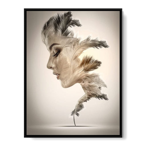 Feathers - FNDesign Canvas Print