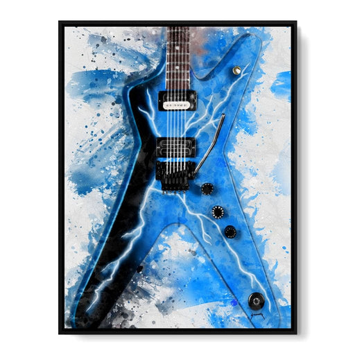 Dimebag Darrell's Guitar - Abraham Szomor Canvas Print