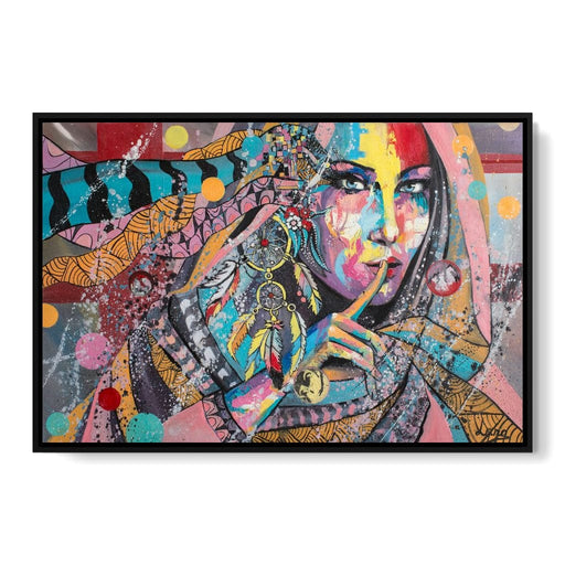 Mary Portrait Canvas Print