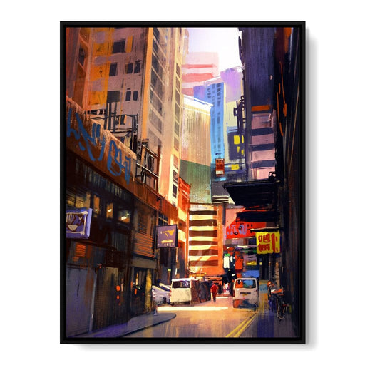 Hemererae Market Canvas Print