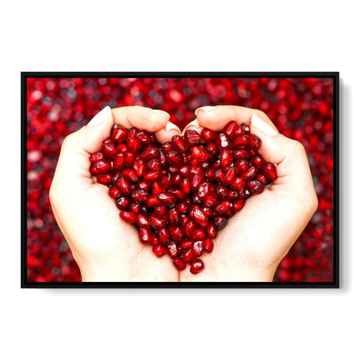 Pomegranate Seeds Canvas Print