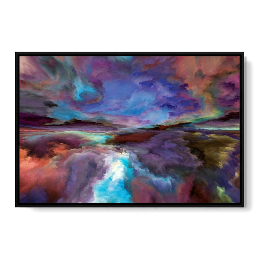 Beyond Abstract - Canvas Print - stunning 5 panel wall art of abstract expressionism - this beautiful watercolor painting will surely draw attention to your guests | NicheCanvas