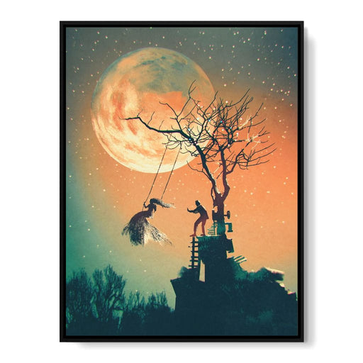 Tree Swing Canvas Print