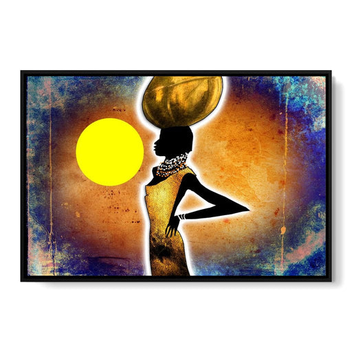 African Woman Canvas Print