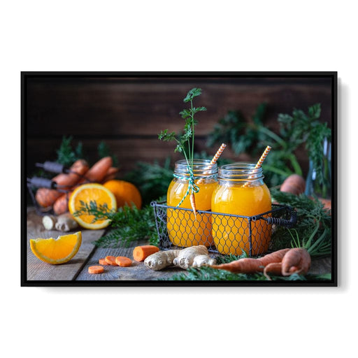 Fresh Orange Juice Canvas Print