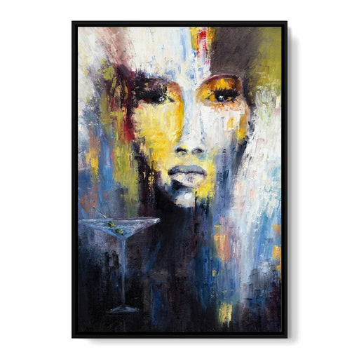 Martini Portrait Canvas Print