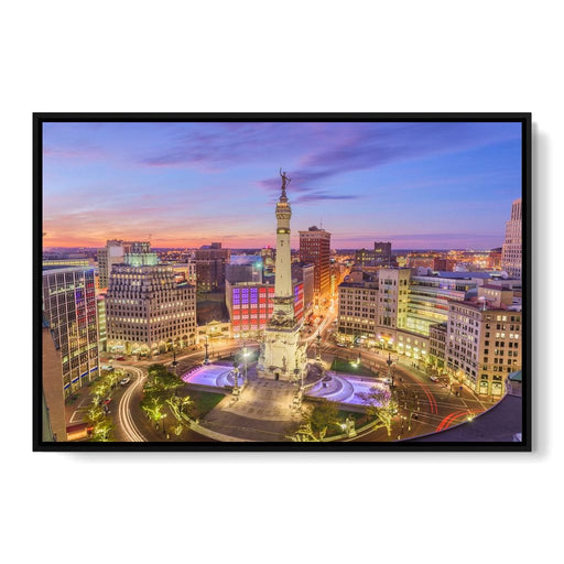 Indianapolis Skyline Canvas Print