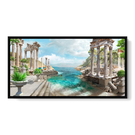 Ancient Greek Ruins Canvas Print