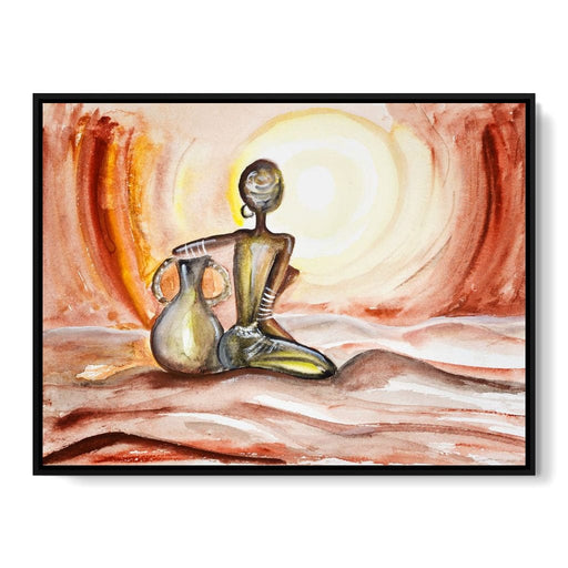 Sunset in Africa art