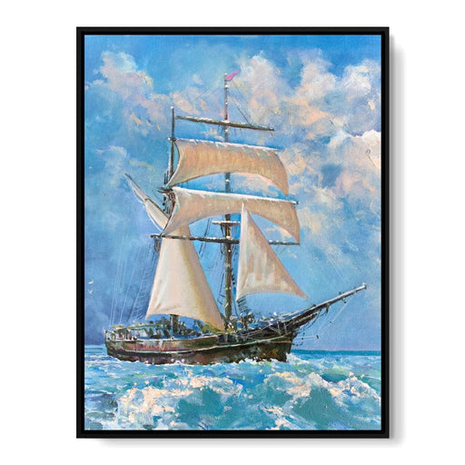 White Sails Canvas Print