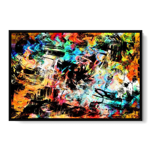 Dreams of Surprise - Canvas Print - colorful wall art of a stunning abstract painting - this wall decor's vibrant colors and intricate designs is perfect for your home | NicheCanvas