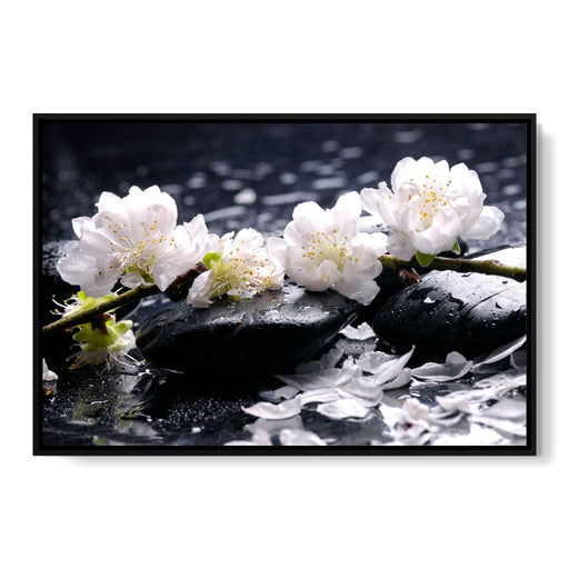 Spa Flowers Canvas Print