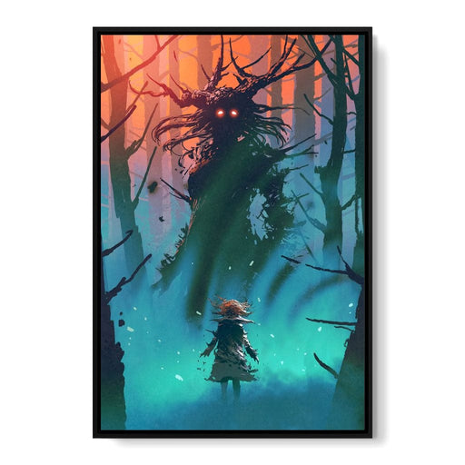 Witch in the Woods Canvas Print