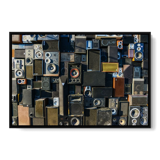 Speakers Wall Canvas Print