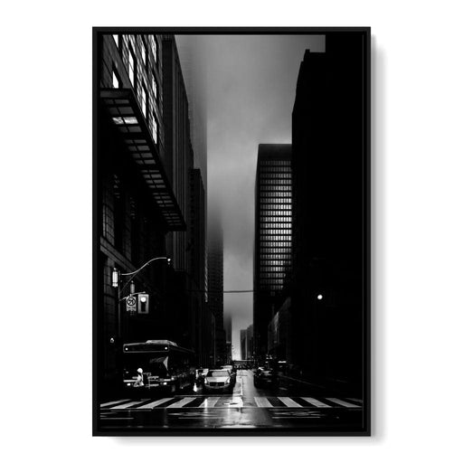 Downtown Toronto Fogfest no35 - Brian Carson Canvas Print