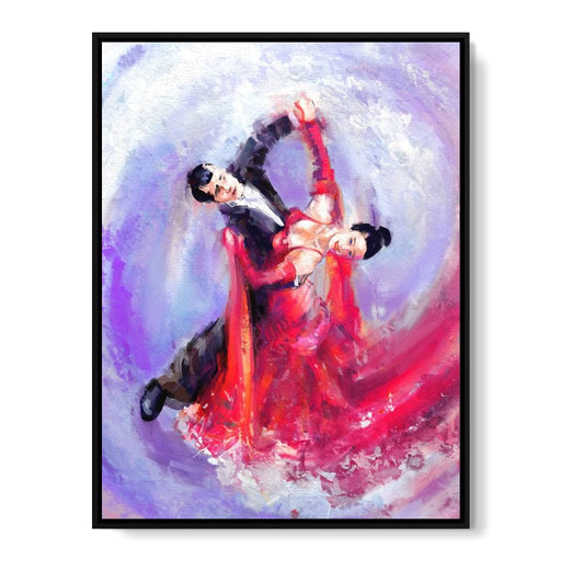 Ballroom Dancers Canvas Print