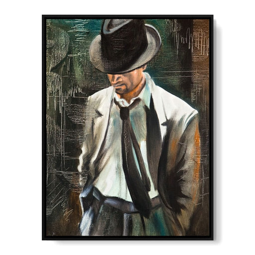 Stylish Man Canvas Print