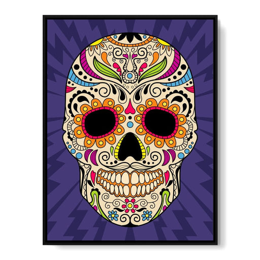 Mexican Skull Canvas Print