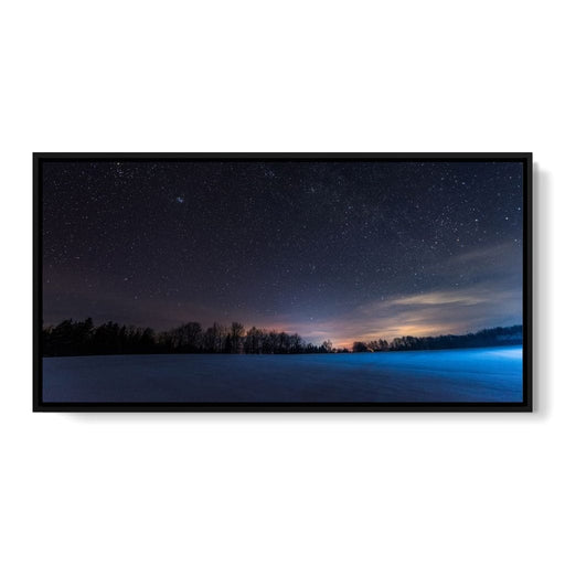 Carpathian Mountains at Night Canvas Print