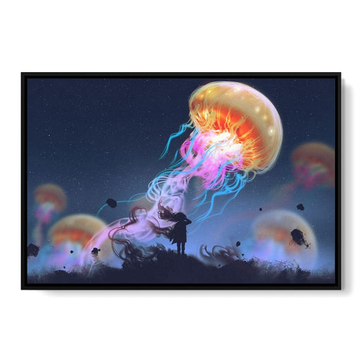 Giant Jellyfish Canvas Print