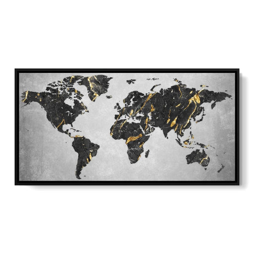 World Map 5 - Mateo Canvas Print