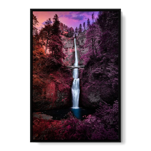 Colorful Falls - Lucas Moore Canvas Print