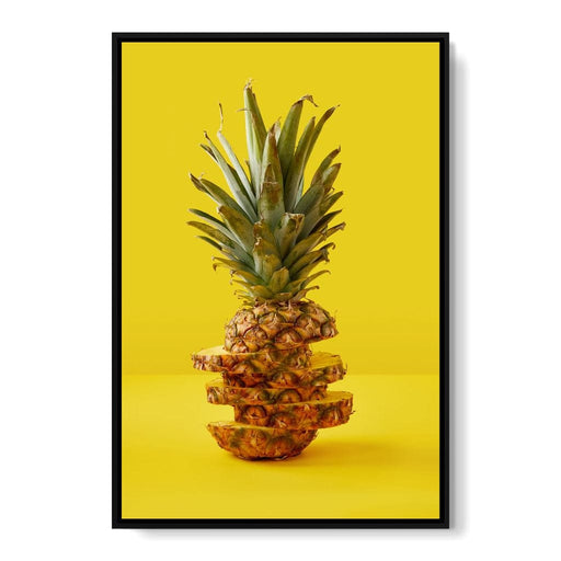 Sliced Pineapple Canvas Print